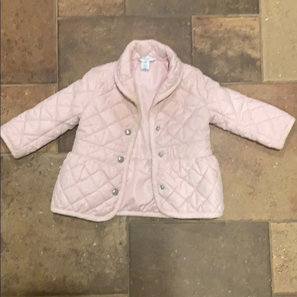 Baby girl spring puff jacket